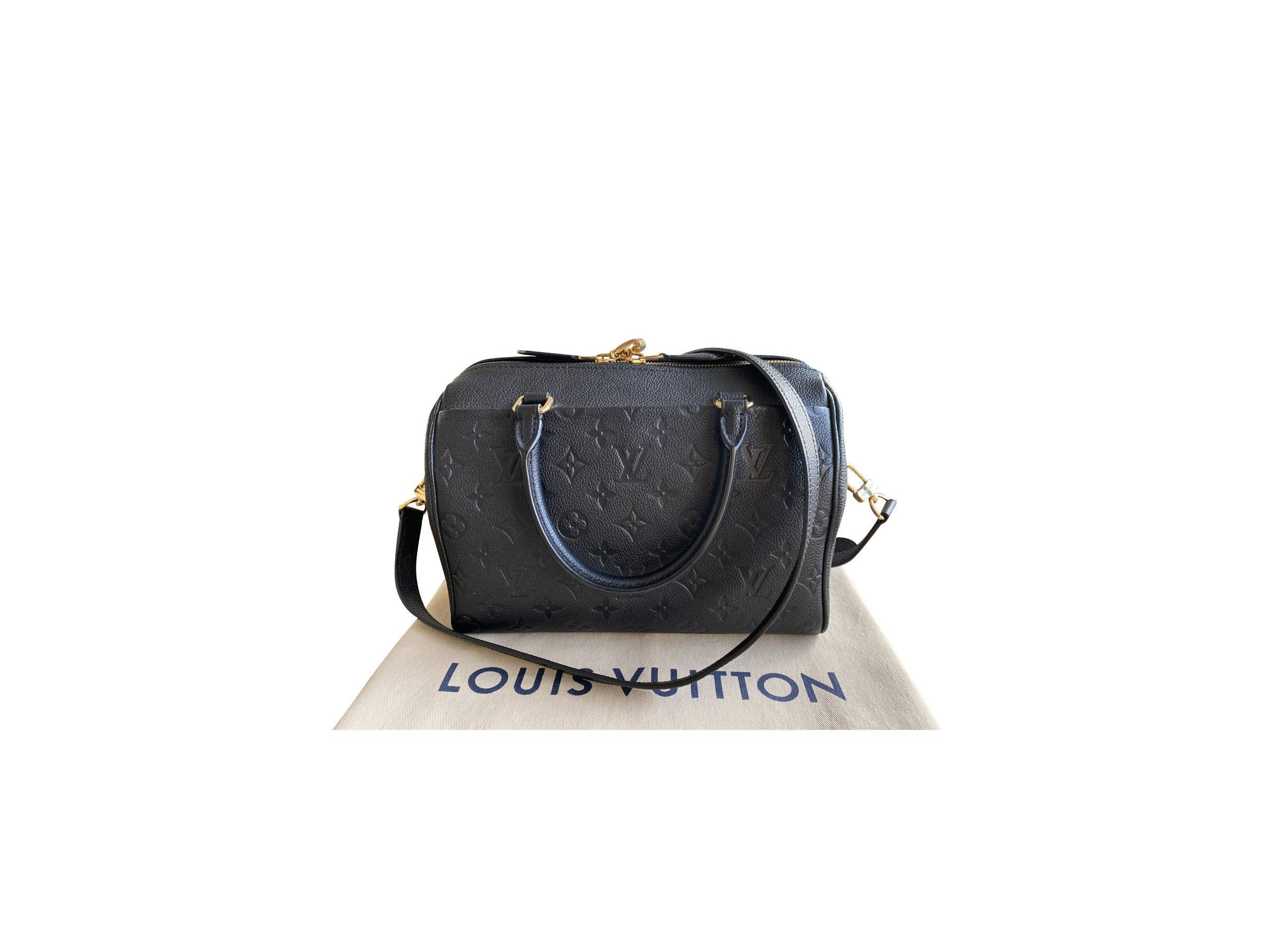 Louis Vuitton - Speedy 25 mit Schulterriemen - Monogram Empreinte
